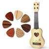 For Electric Guitar Acoustic Guitar Pick Guitars Accessories Wooden Guitar Pick Finger Guitar Pick