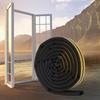 5 Meters 14*12mm Self Adhesive Door Window Sound Insulation Sealing Strip Anti Mosquito (Black)