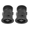 2Pcs Sprinkler Nozzle G1/2 External Thread Plastic Sprinkler Irrigation Garden Lawn Supplies