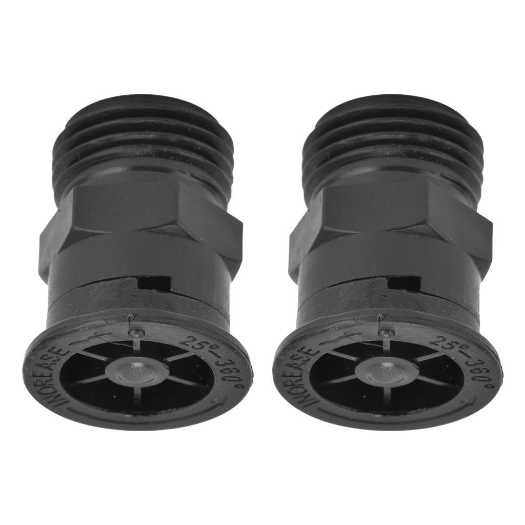 2Pcs Sprinkler Nozzle G1/2 External Thread Plastic Sprinkler Irrigation Garden Lawn Supplies