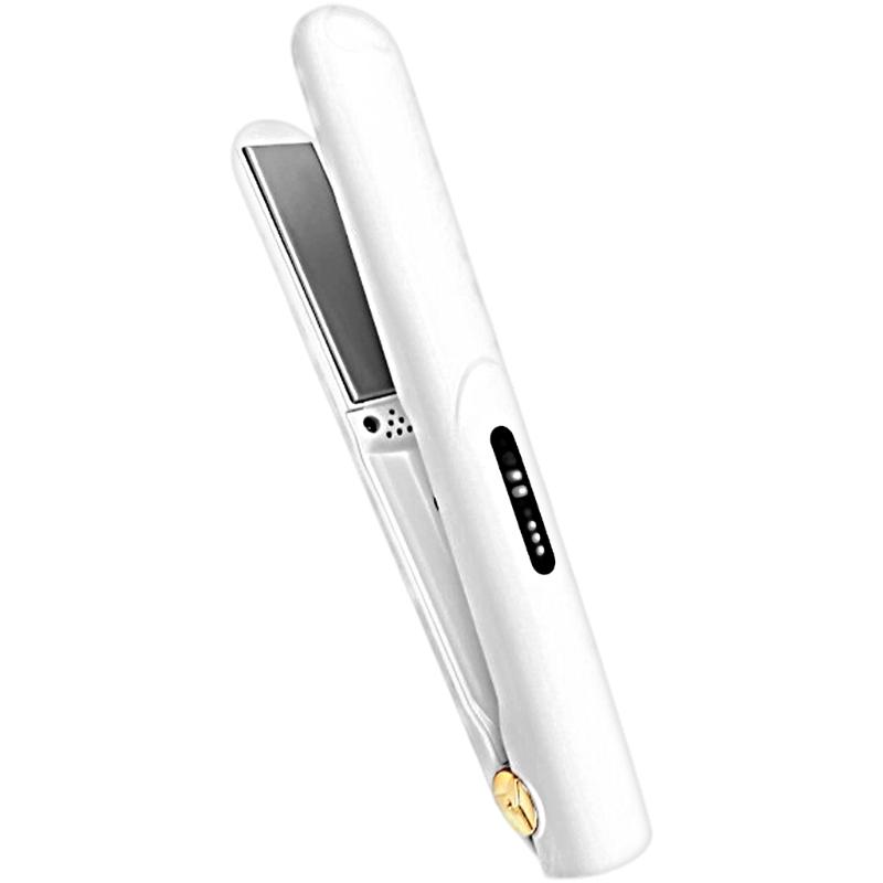 Portable Hair Styling Iron with Rapid Heating Technology Curling and Straightening for Various Hair Types ABS Texture