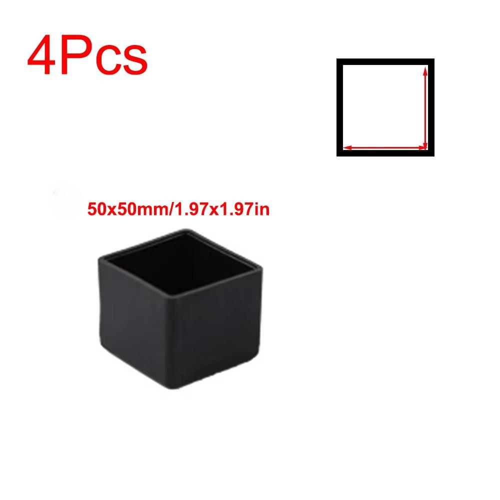 Kwadratowe Nakładki na Nogi Stołu Antypoślizgowe Nóżki Wyrównujące Mebli Nakładki na Nogi Krzesła Ochrona Mebli