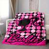 1pc Barbie, Doll Flannel Throw Blanket Soft, Warm & Cozy for Couch, Bed, Office, and Travel Versatile All Season Gift, Christmas present
