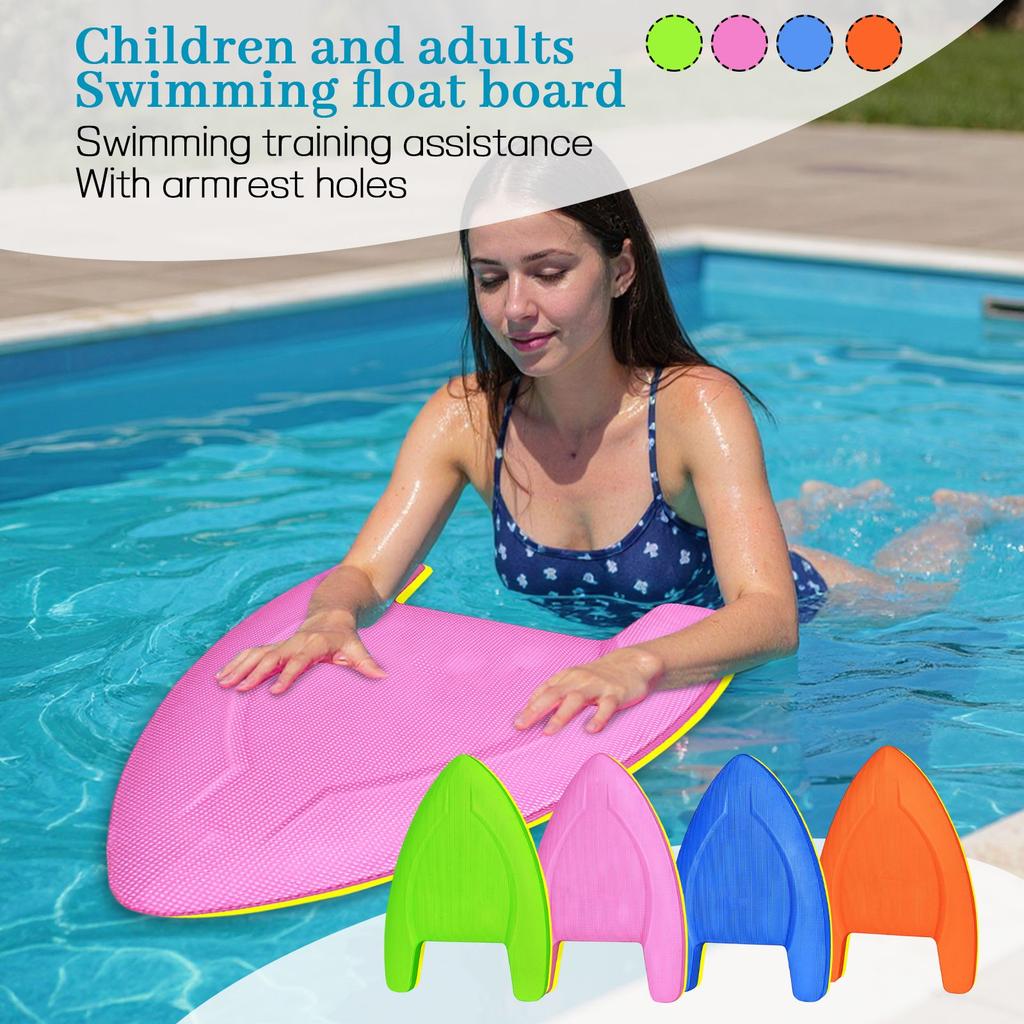 Swimming Kickboard For Children And Adults, Swimming Training Auxiliary Floating Device With Handrail Holes