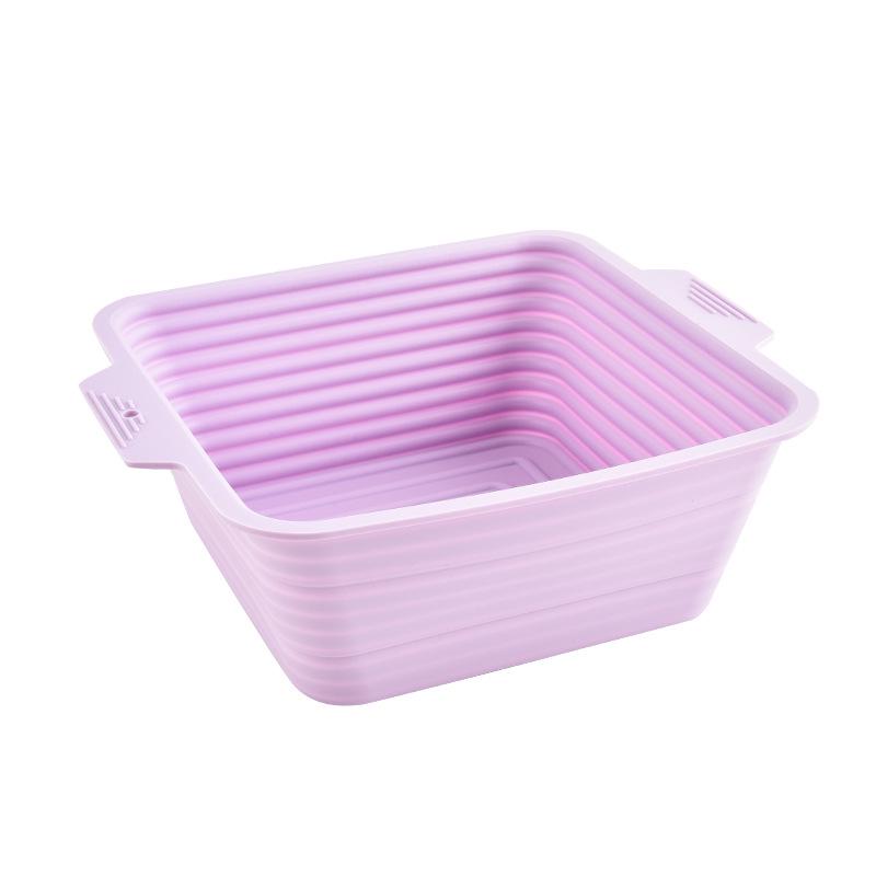 Silicone Bread Fermentation Bowl - High Temp, Food-Grade, Foldable Basket