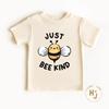 Bee Kind Toddler Tee: Retro Graphic Kids T-Shirt