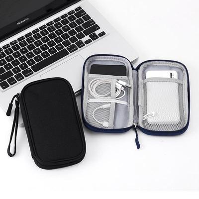 Taşınabilir Kablo Düzenleyici Su Geçirmez Saklama Çantası Power Bank Dijital Kablo Kılıfı Kulaklık Oxford Kumaş Kulaklık Tutucu Kılıfı