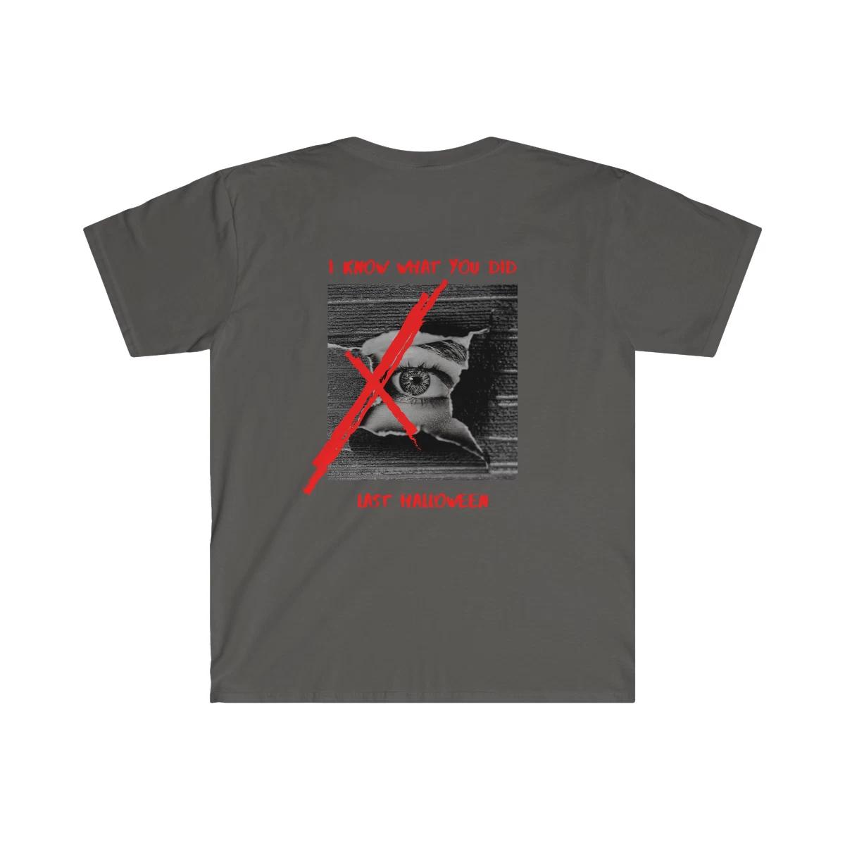 Halloween T-shirt- I know what you did last summer / Scary movie T-shirt Funny S