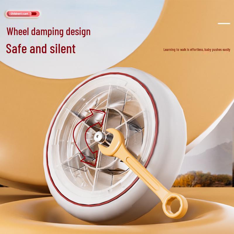 Multifunctionele Baby Loopwagen Kinderwagen voor 1-2 Jarigen - Peuter Hand Duw Speelgoed Auto Verjaardagscadeau