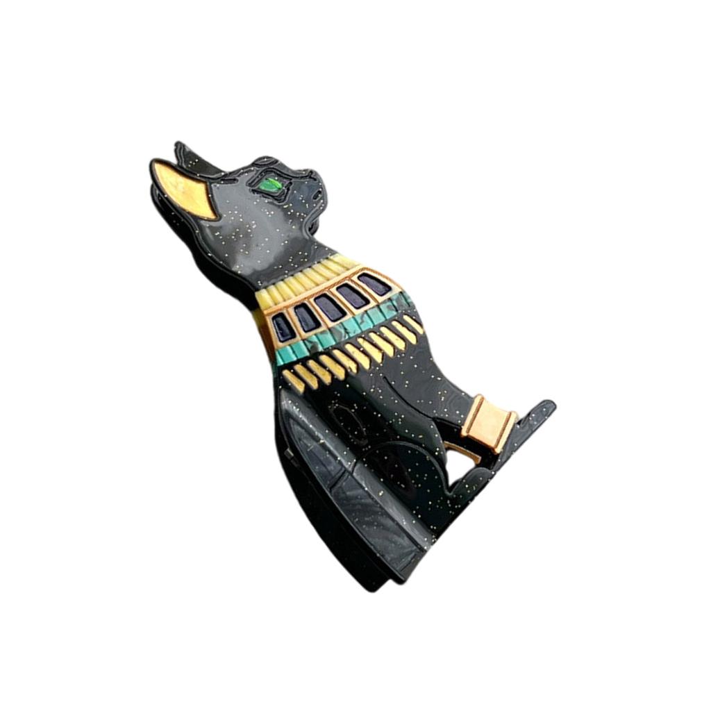 Acetate Egyptian Cat Hair Claw Clip Sweet Cat Jaw Clip Casual Wear Headpiece Elegant Hair Styling Tool for Fashion Women