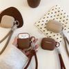 Simple solid color hand rope for AirPods pro1 generation protective cover 1 generation pro1 generation apple bluetooth headset case