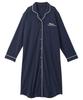 Nissen Cotton Soft Smooth Lounge Shirt Size 4L Women's 100% Dress, Navy,