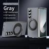 360°Ring Metal Holder Skin Feel Matte Case for Samsung Galaxy Z Fold 7 6 5 4 3 Magsafe Magnetic Wireless Charging Bracket Cover