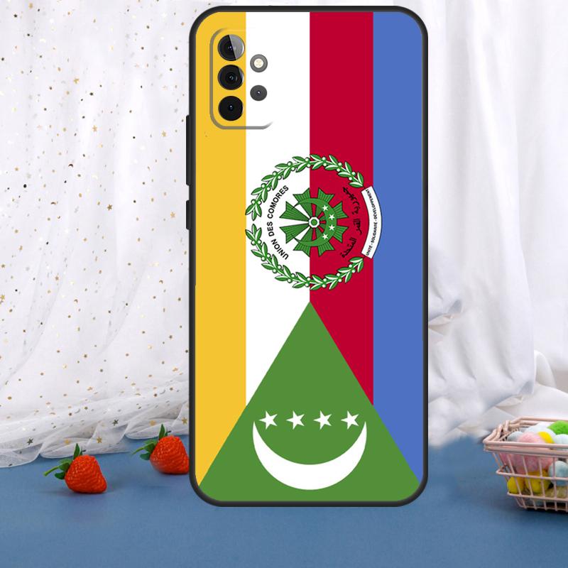 

Comoros Flag For Samsung Galaxy A36 A26 A16 A05 A06 A54 A34 A14 A22 A32 A52 A55 A35 A15 A53 A13 A56 Case Samsung A32 5G