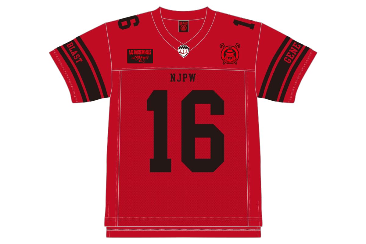 

[New Japan Pro Wrestling] IdolCelebrity Goods Униформа Рубашка Yota Tsuji 2024 Красный S