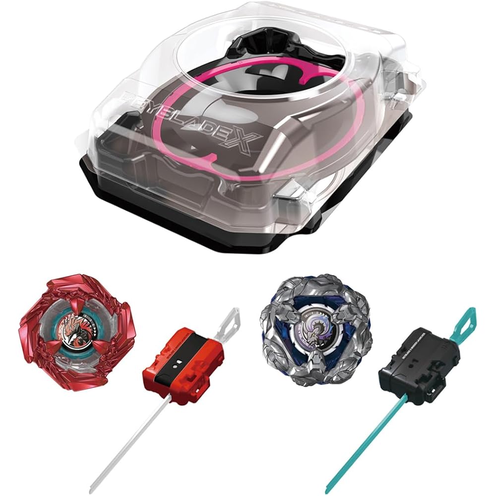 Takara Tomy Beyblade X BX-46 Battle Entry Set with Launchers and Accessories