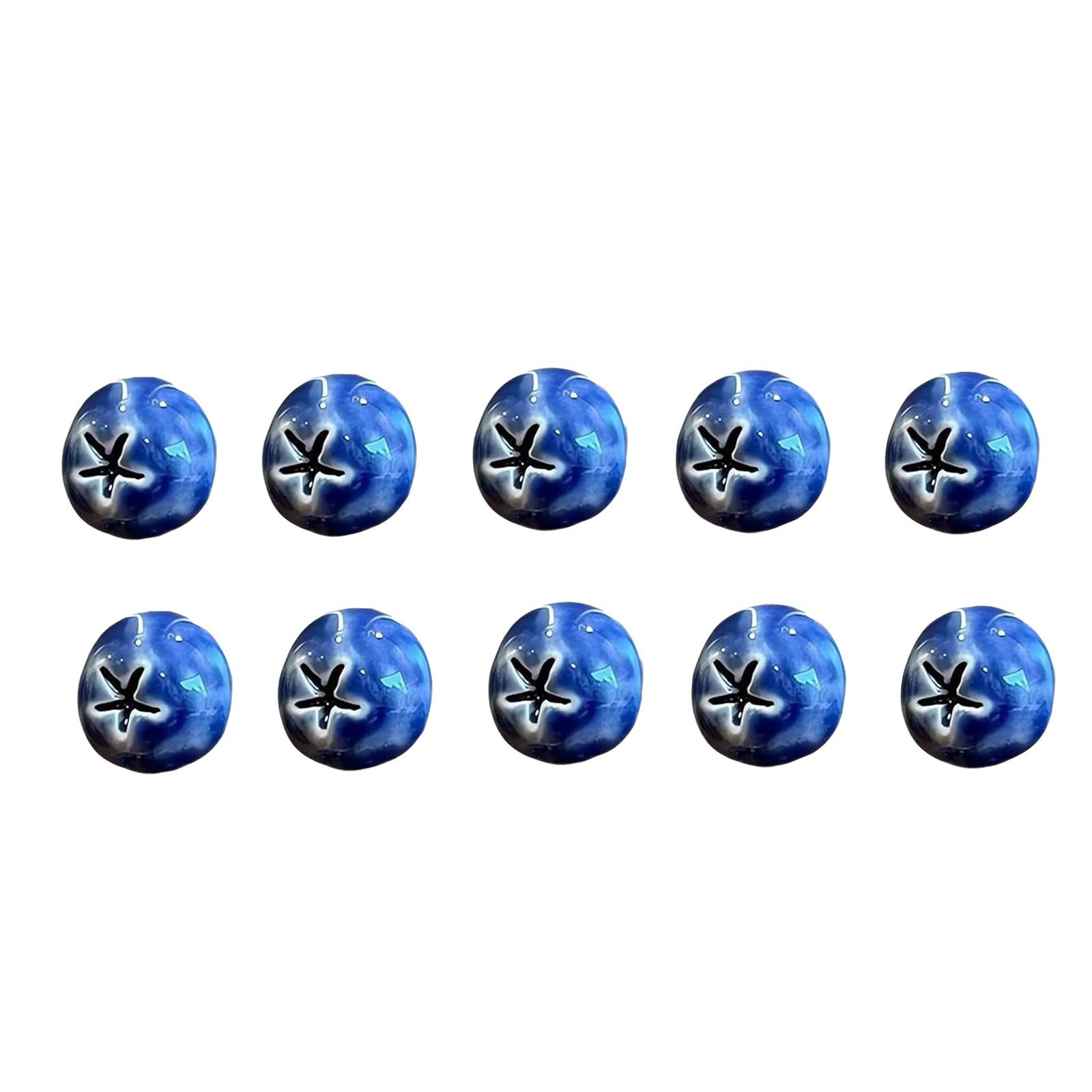 

Blueberry refrigerator magnet S синий