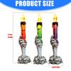Halloween LED Candle Light Specters Hand Decoration Safe Flameless Design For Scary Party Decors Battery Operated