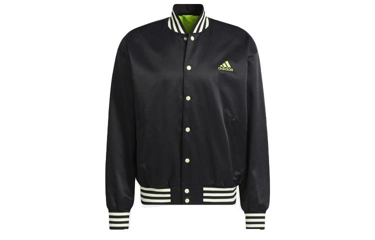 Adidas Jackets Men s Black Baseball Collar Moderate Other HB5439 XL