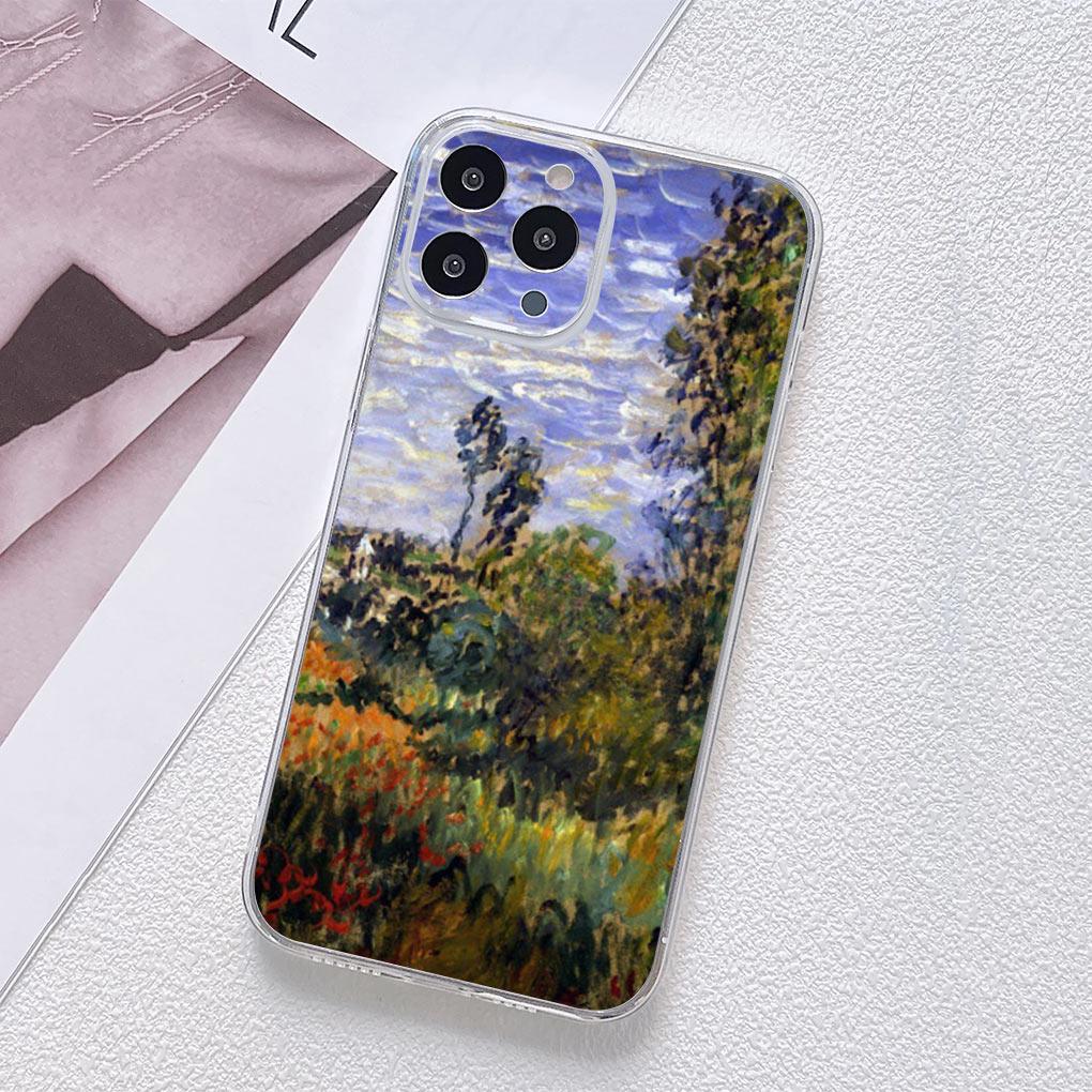 Claude Monet Impressionism Painter Phone Cover for Motorola Moto G13 G14 G53 G54 G62 G72 G82 G84 E13 E20 G42 G32 G23 G22 Case