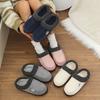 Fashion Shevalues Fur Cotton Shoes Men Fashion Outdoor Antiskid Plush Slippers Indoor Warm Short Plush House Slippers Fluffy Men Slipper
