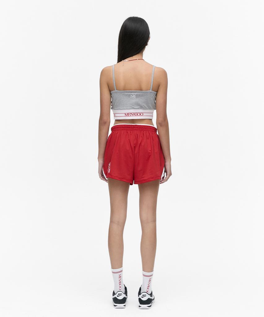Minasu Mesh Runner Soft Shorts_Red