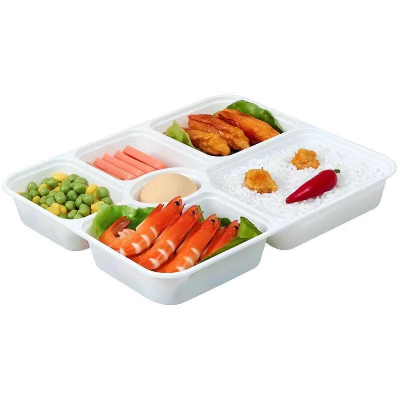 Disposable Thickened Compartment Food Containers