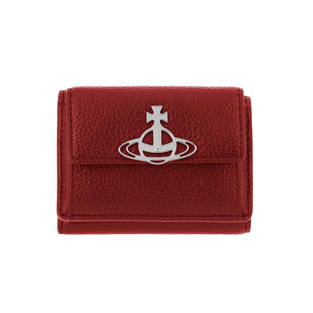 Vivienne Westwood Vegan Bio Green Grain Flap Pulse Small Wallet 5115002uw S000d H407