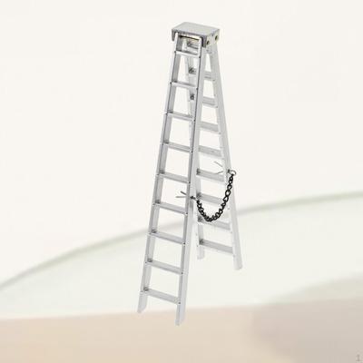 1/10 RC Car Accessory Folding Ladder Small Stair Decoration Realistic And Stylish for D90