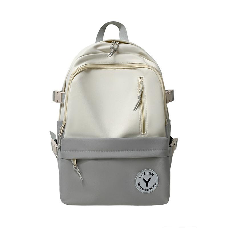 Backpack For Girls Small School Student Nylon Large Capacity With Laptop Pocket For Daily Use