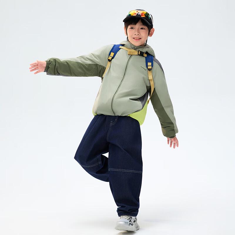 EBAER Kids' Lightweight Padded Softshell Hooded Jacket