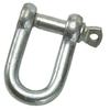 WOLFPACK PROFESSIONAL LINE - Galvanized Straight Shackle 8 Mm. 5/16" Domestic Use