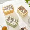 Stainless Steel Insulated Lunch Box Multiple Compartments Fashionable Safe Stainless Steel Bento Box for Students Kids