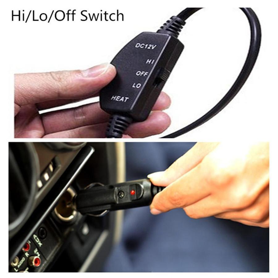 1PCS 12V Universal Car Truck Adjustable High/ Low Heat Electric Heating Blanket