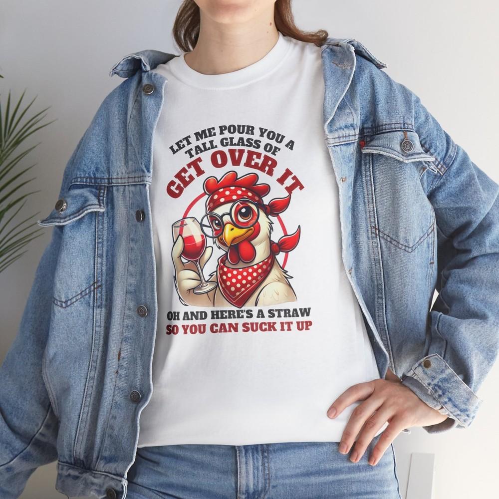 Chicken Comedy T-Shirt - Hilarious Tee for Stand-Up Fans Fun-Loving People