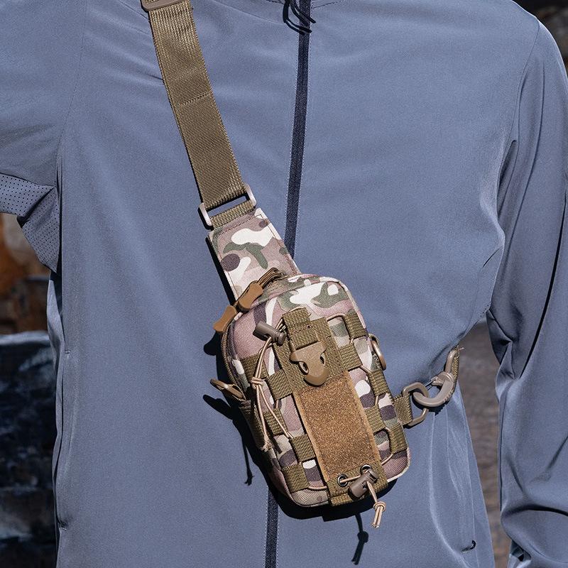 Butelka na wodę, Telefon komórkowy, Torba crossbody, Lekki kubek na wodę, Saszetka biodrowa, Butelka na wodę, Mały plecak, Taktyczna torba na klatkę piersiową