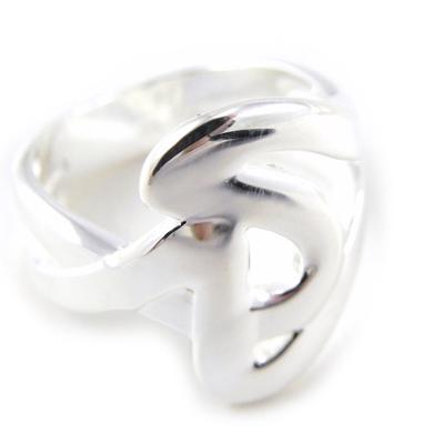 Silver Ring 'Choreography' Silver - 15 Mm