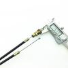 For Double-threaded Y Throttle Cable Double-throttle Cable Is Suitable for PZ27.30 WY125-A/C Carburetor with Acceleration Pump