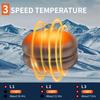2Pack Magnetic Electric Hand Warmers 5000mAh Large Capacity 3 Heat Settings Portable USB Hand Warmer for Winter Outdoors Camping