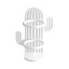 Non Perforated Toothbrush Holder Cute Cactus