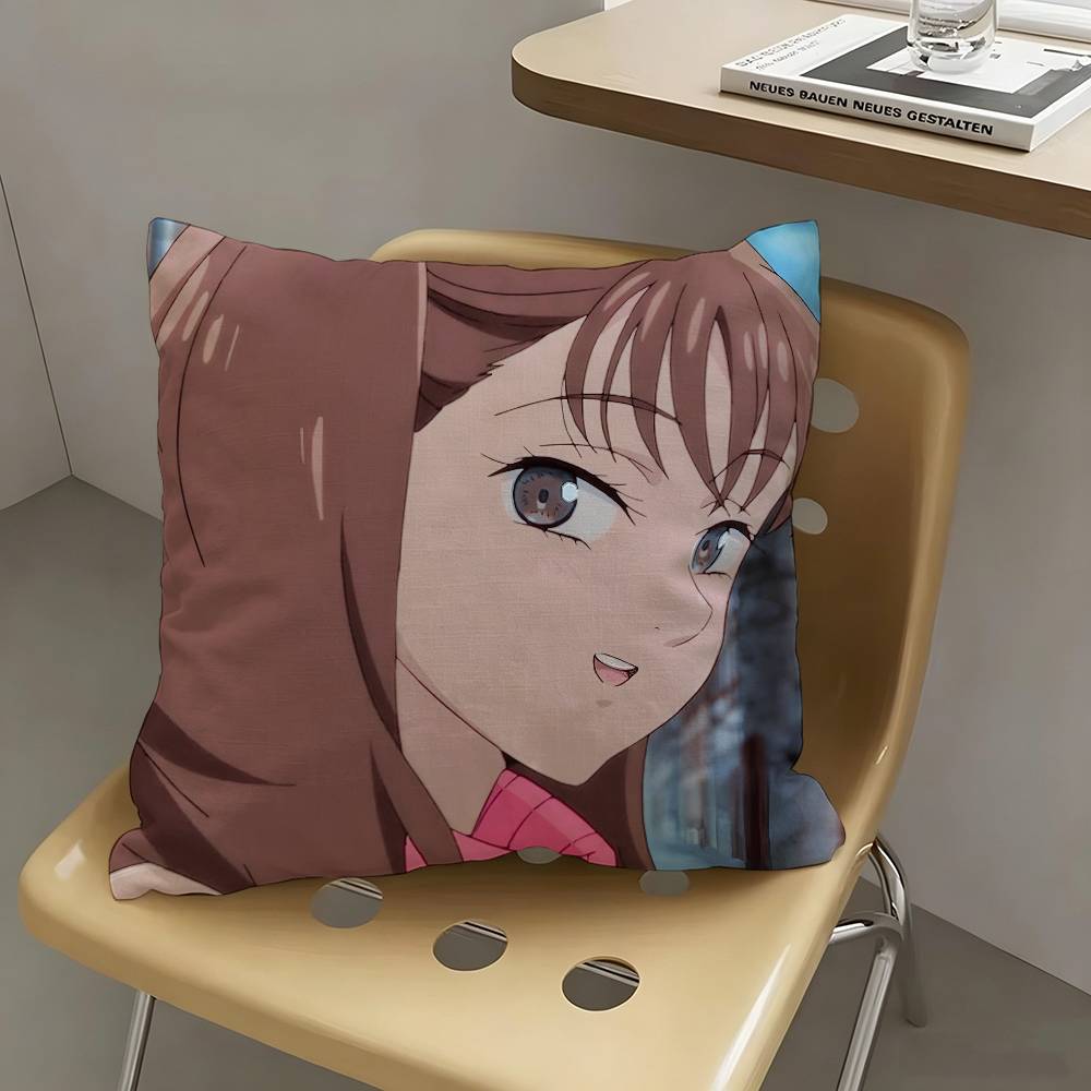 1pc Diane Anime Cartoon Characters Pillow Case Fashion Square Pillowcase Bedroom Sofa Room Ins Decoration Leisure