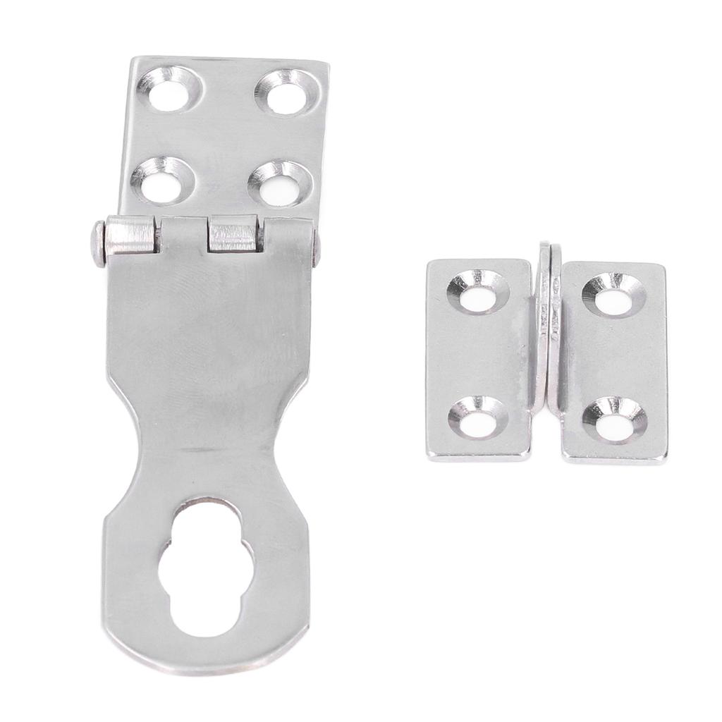 Padlock Hasp 316 Stainless Steel Foldable Door Latches Lock Buckle Marine Hardware ZYN0201