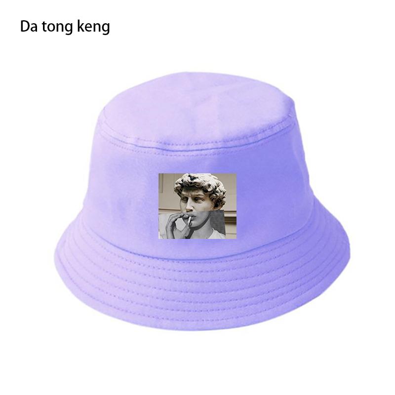 Anime HipHop MICHELANGELO Bucket Hat Women Unisex Summer Fishing Fisherman Cap Foldable Unisex Sun Caps Sunscreen Panama Beach Hats