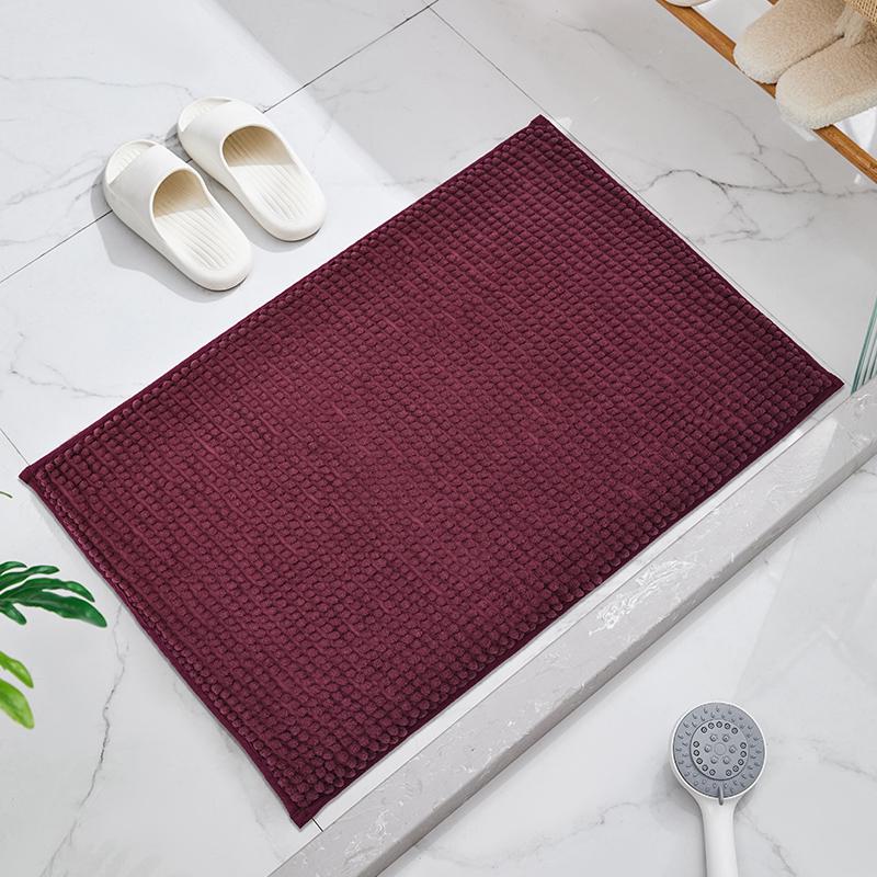 

Bathroom floor mat toilet water absorption mat Chenier dirt resistant carpet shower room foot mat toilet door dirt mat 400MMx600MM