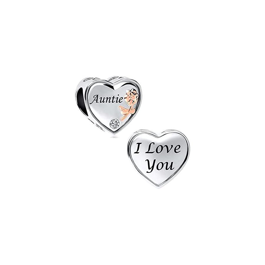 New copper Family Members Wife Daughter Mom Pendant Trinket Bead Compatible With Authentic Charm Bead Charms Bracelets Jewerly Accessories