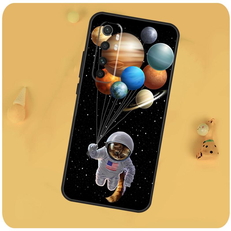 Cats In Space Cover For Xiaomi 14 13 15 Ultra 11T 12T 13T 14T Pro POCO X7 X6 Pro X3 X5 F5 F6 M6 Pro Case