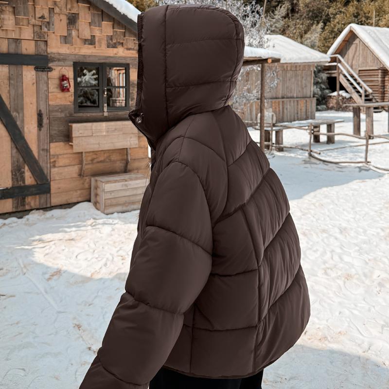 Fashion Women's Winter Coats Hooded Loose Thick Warm Parkas Women Jackets