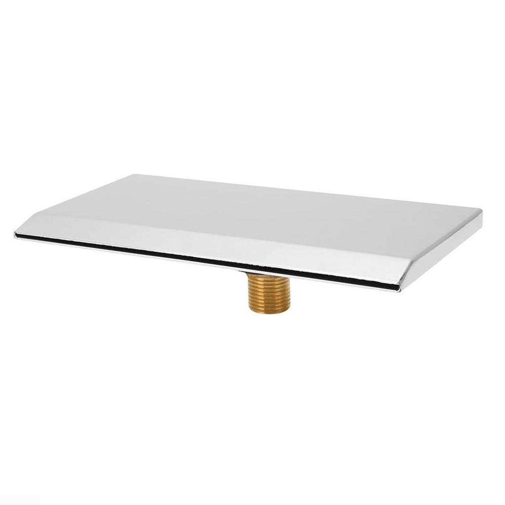 Stainless Steel Pool Bathtub Waterfall Tub Spout Wall Mounted Waterfall Water Outlet Nozzle Pool Waterfall Fount