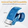Full Metal Cutter Tape Dispenser Handheld Packing Sealing Machine For Clear Packaging Tape Wholesale Shipping Use