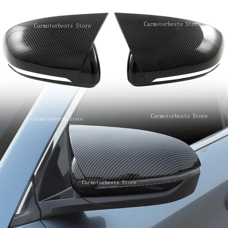 Auto Rückspiegel Seitenspiegel Abdeckung Passend für BYD Song Plus Pro DM-i EV / Seal U / Sealion 6 - 2025 Spiegelkappe Rückspiegel Gehäuse Zierleiste